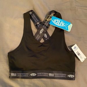 NWT-AFTCO echo sports bra-black